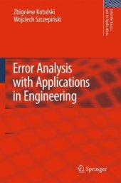 book Error Analysis with Applications in Engineering