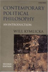 book Contemporary Political Philosophy: An Introduction