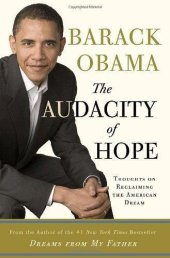 book The Audacity of Hope