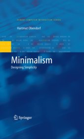 book Minimalism: designing simplicity