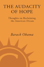 book The Audacity of Hope