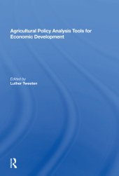 book Agricultural Policy Analysis Tools For Economic Development