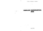 book Analisi matematica 2