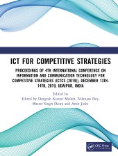 book ICT for Competitive Strategies-Proceedings of 4th International Conference on Information and Communication Technology for Competitive Strategies (ICTCS 2019), December 13th-14th, 2019, Udaipur, India