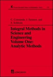 book Integral Methods in Science and Engineering