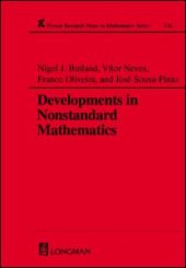 book Developments in Nonstandard Mathematics