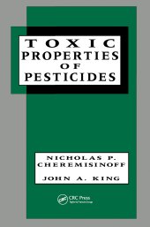 book Toxic Properties of Pesticides