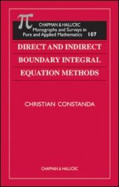 book Direct and Indirect Boundary Integral Equation Methods