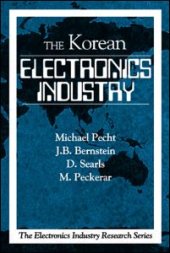 book The Korean Electronics Industry