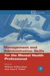 book Management and Administration Skills for the Mental Health Professional