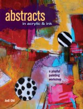 book Abstracts in acrylic & ink