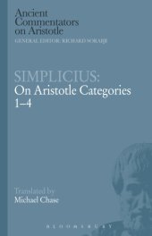 book On Aristotle categories 1-4