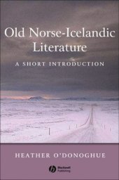 book Old Norse-Icelandic Literature: a Short Introduction