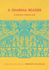 book A dharma reader: classical Indian law