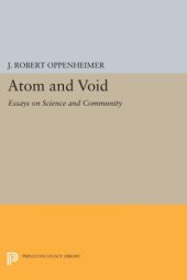 book Atom and void: essays on science and community