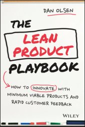 book The lean product playbook: how to innovate with minimum viable products and rapid customer feedback