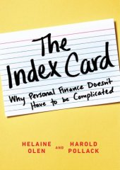 book The index card: why personal finance doesn't have to be complicated