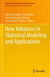 book New Advances in Statistical Modeling and Applications