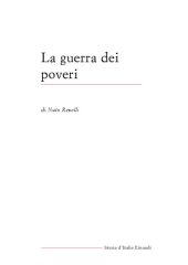 book La guerra dei poveri