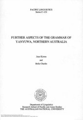 book Further aspects of the grammar of Yanyuwa, Northern Australia