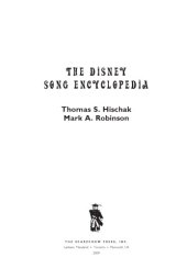 book The Disney Song Encyclopedia