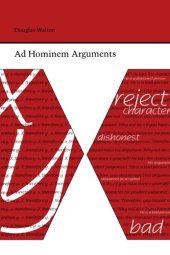 book Ad Hominem Arguments