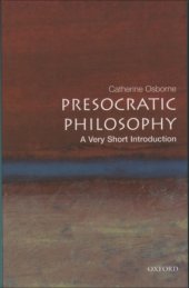 book Presocratic Philosophy: A Very Short Introduction