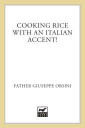 book Cooking Rice with an Italian Accent!