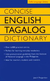 book Concise English-Tagalog dictionary