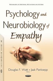 book Psychology and neurobiology of empathy