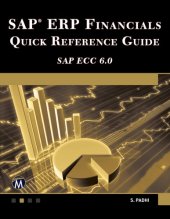 book SAP ERP financials quick reference guide: SAP ECC 6.0