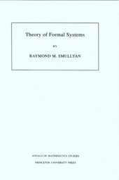 book Theory of Formal Systems