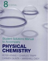 book Physical Chemistry Student Solutions Manual