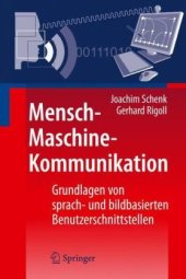 book Mensch-Maschine-Kommunikation: Grundlagen von sprach- und bildbasierten Benutzerschnittstellen