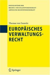 book Europaisches Verwaltungsrecht