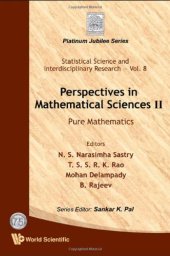 book Perspectives in Mathematical Sciences II: Pure Mathematics (Statistical Science and Interdisciplinary Research)