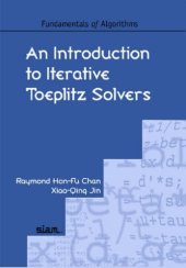 book An introduction to iterative Toeplitz solvers