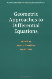 book Geometric approaches to differential equations