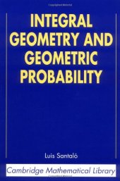 book Integral geometry and geometric probability