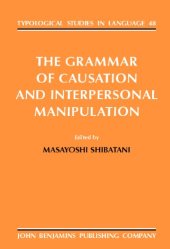 book The Grammar of Causation and Interpersonal Manipulation