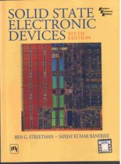 book Solid State Electronic Devices, 6th Edition