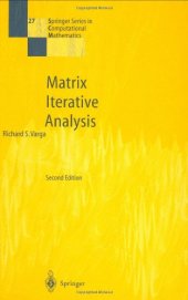 book Matrix Iterative Analysis