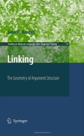 book Linking: The Geometry of Argument Structure