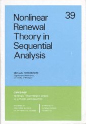 book Nonlinear Renewal Theory in Sequential Analysis (CBMS-NSF Regional Conference Series in Applied Mathematics)