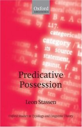 book Predicative possession