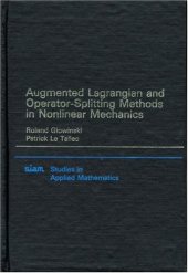 book Augmented Lagrangian and operator-splitting methods in nonlinear mechanics