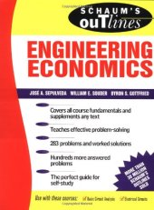 book Schaum's Outline of Engineering Economics