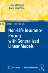 book Non-life insurance pricing with generalized linear models