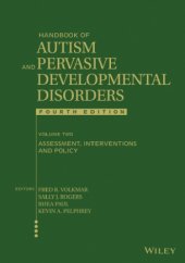 book Handbook of autism and pervasive developmental disorders. Vol. 2 Assessment, Interventions, and Policy