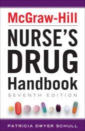 book McGraw-Hill Nurses Drug Handbook